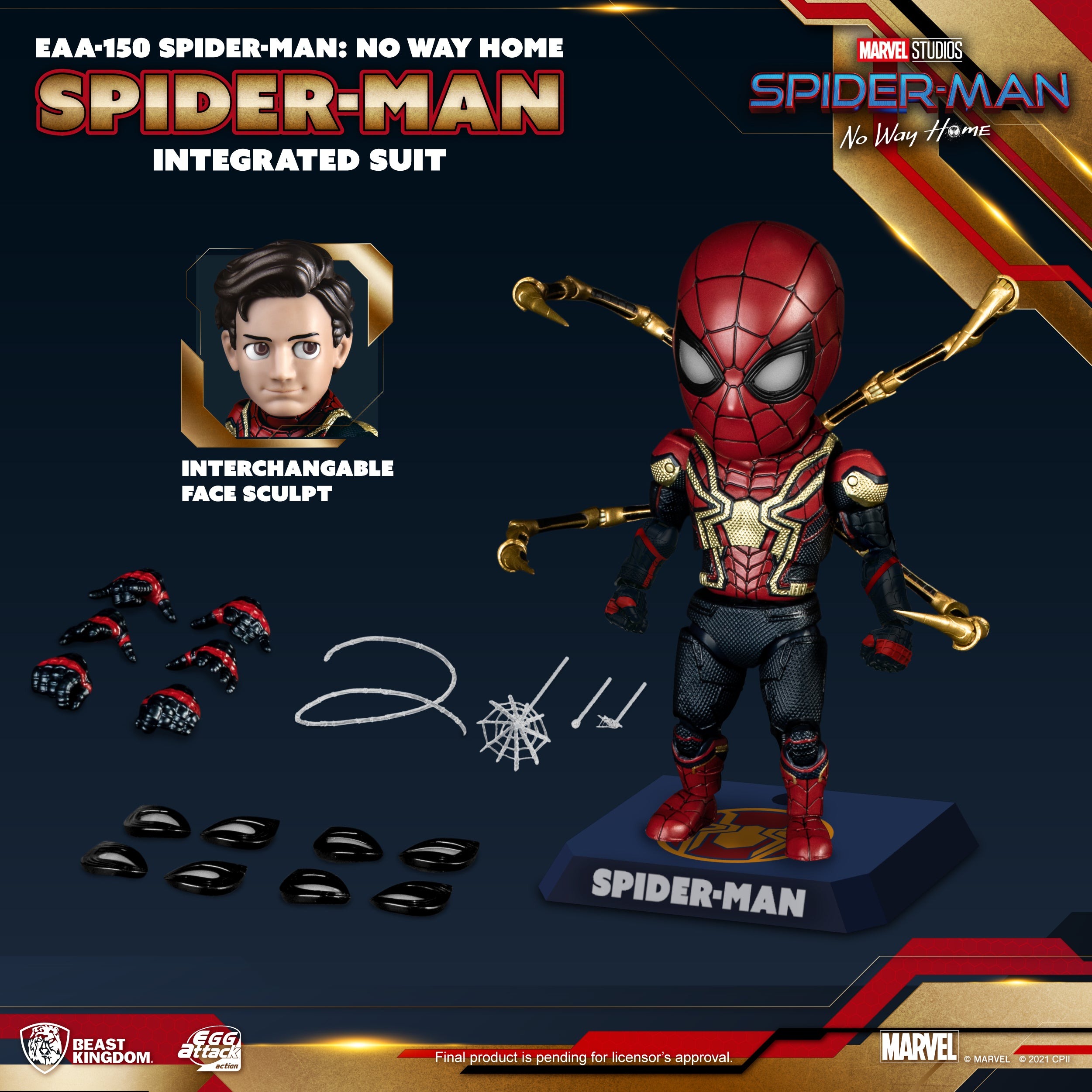 Egg Attack Action: Spider-Man No way home Spider-Man Integrated Suit